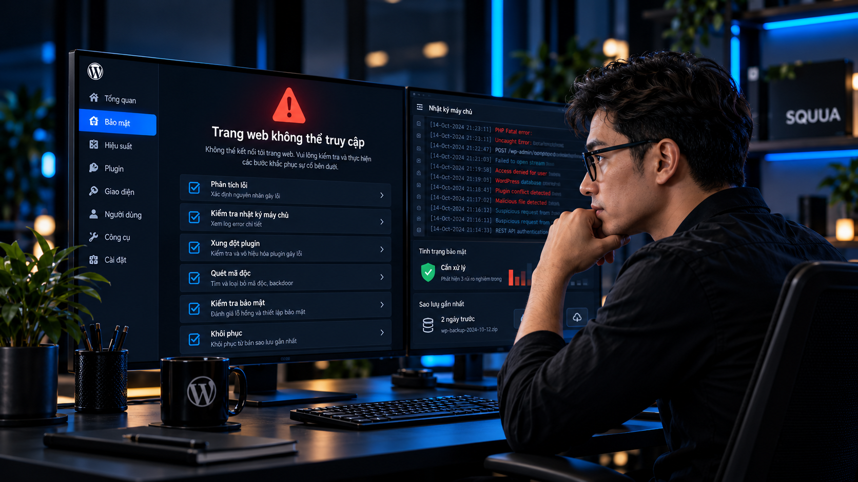 WordPress emergency Vietnam